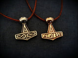 Lolland Viking Mjolnir Thors Hammer Pendant
