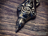Norse Viking Raven Bird Brooch