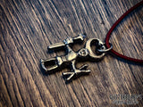 Ekhammar Viking Figure Pendant Necklace