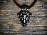 Uppåkra VIking Warrior God Mask Pendant Necklace
