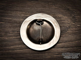 Espinge Viking Wolf Disc Brooch Cloak Pin
