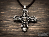 Vestlolland Cross Crucifix Pendant Necklace