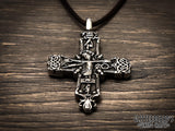 Vestlolland Cross Crucifix Pendant Necklace