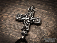 Vestlolland Cross Crucifix Pendant Necklace