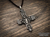 Vestlolland Cross Crucifix Pendant Necklace