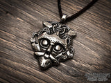 Gnezdovo Viking Warrior God Mask Pendant Necklace