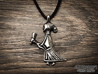 Köping Viking Woman Pendant Necklace