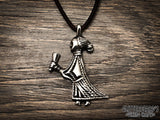 Köping Viking Woman Pendant Necklace