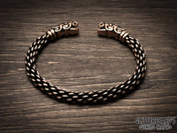 Gotland Viking Braided Bracelet Arm Ring