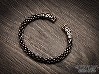 Gotland Viking Braided Bracelet Arm Ring