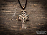 Lewes Cross Anglo Saxon Pendant Necklace