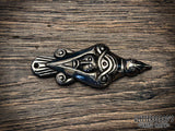 Norse Viking Raven Bird Brooch