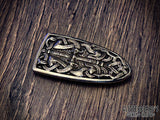 Björkö Viking Norse Tongue Shaped Jelling Brooch
