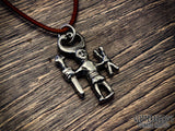Ekhammar Viking Figure Pendant Necklace