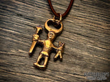 Ekhammar Viking Figure Pendant Necklace