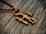 Ekhammar Viking Figure Pendant Necklace