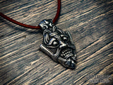 Uppåkra VIking Warrior God Mask Pendant Necklace