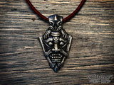 Uppåkra VIking Warrior God Mask Pendant Necklace