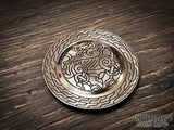 Espinge Viking Wolf Disc Brooch Cloak Pin