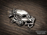 Lolland Viking Bird Raven Brooch Cloak Pin