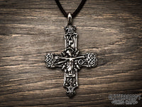Vestlolland Cross Crucifix Pendant Necklace