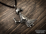 Köping Viking Woman Pendant Necklace