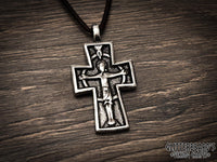 Lewes Cross Anglo Saxon Pendant Necklace