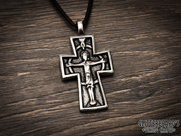 Lewes Cross Anglo Saxon Pendant Necklace