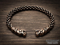 Gotland Viking Braided Bracelet Arm Ring