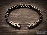 Gotland Viking Braided Bracelet Arm Ring