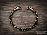 Gotland Viking Braided Bracelet Arm Ring
