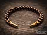 Chunky Viking Norse Concentric Bracelet Arm Ring