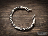 Norse Viking Dragon Serpent Jormungandr Bracelet Armring