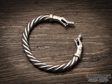 Norse Viking Dragon Serpent Jormungandr Bracelet Armring