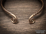 Viking Norse Celtic Chunky Torc Neck Ring
