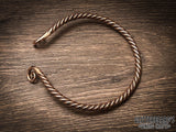 Viking Norse Celtic Chunky Torc Neck Ring