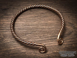 Viking Norse Celtic Chunky Torc Neck Ring