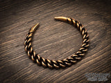 Chunky Viking Norse Concentric Bracelet Arm Ring