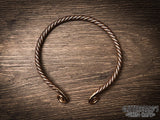 Viking Norse Celtic Chunky Torc Neck Ring