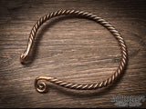 Viking Norse Celtic Chunky Torc Neck Ring