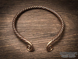 Viking Norse Celtic Chunky Torc Neck Ring