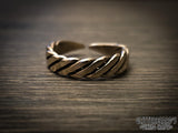 Viking Saxon Twisted Ring