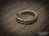 Viking Saxon Twisted Ring