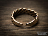 Viking Saxon Twisted Ring