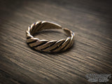 Viking Saxon Twisted Ring