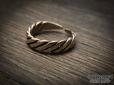 Viking Saxon Twisted Ring