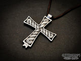 Early Christian Celtic Cross Pendant Necklace