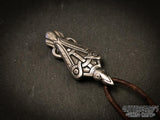 Uppåkra Raven Norse Viking Bird Pendant Necklace
