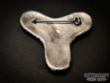 Borre Style Viking Norse Trefoil Brooch