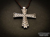 Early Christian Celtic Cross Pendant Necklace